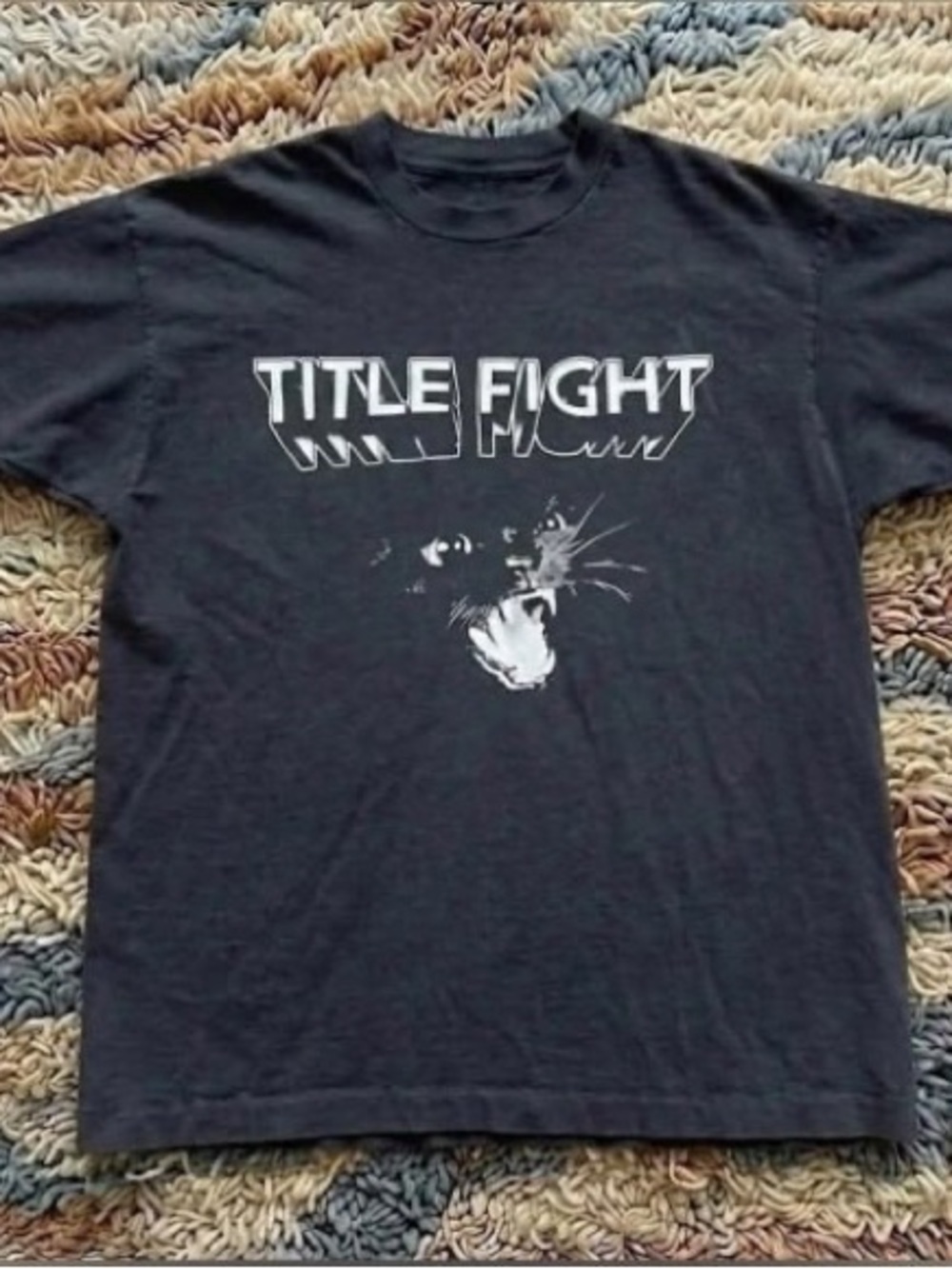 Title Fight Black Graphic Band T-Shirt
